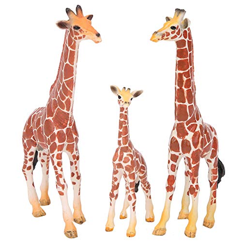 Giraffen Familie dierenfiguren Modellen Decoratie Efor Ducational Ornaments Giraffen familie set (1 Giraffen familie) 3