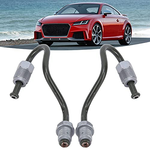 2PCS Achterremleiding links en rechts: 1K0611763E 1K0611763F Vervanging voor A3 Cabrio 5