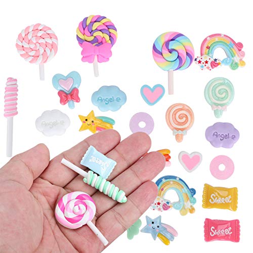 29Stuks Simulatie Candy Set, DIY Plastic decoratie Candy Making Supplies voor Phone Shell Shop Bulletin Board