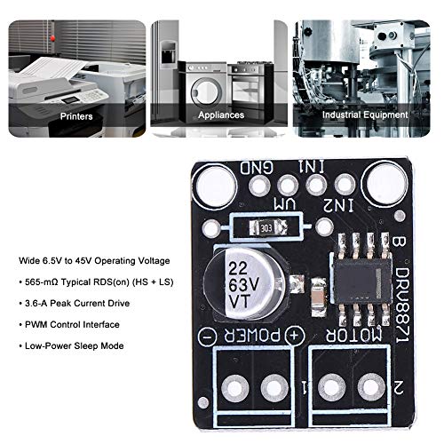 Drive Module, DRV8871 BOB Drive Module, 3.6A PWM Control Port voor printer elektrische industriële, single board computers