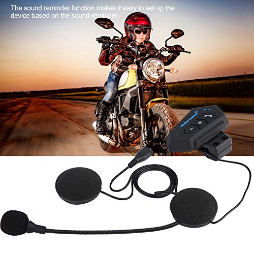 Motorfiets Helm Bluetooth Headset Motorsport Headset Muziek Call Control, Automatisch Beantwoorden, 8 Uur Continue Rollen en Afspelen Tijd Hoge kwaliteit Systeem