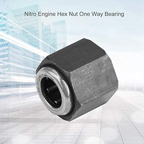 12mm One Way Bearing voor RC HPI Part 86083 Silver Metal 12mm Motor Hex Nut One Way Bearing R025 Rc Reserveonderdelen voor Hsp Redcat Exed HPI 1 10 Car 4