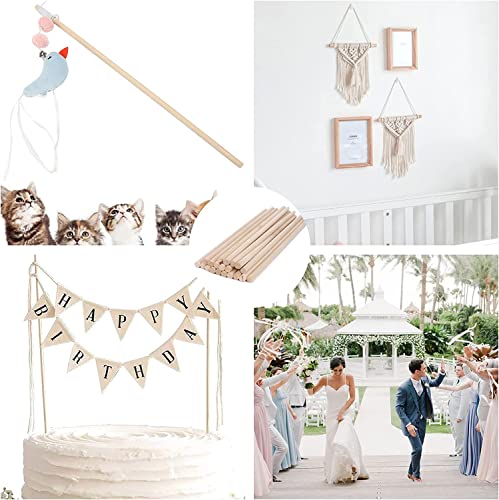 10 stücke 30cm Long DIY Holz Handcraft Stöcke Small Holzbau Stöcke(4MM*30CM) 5