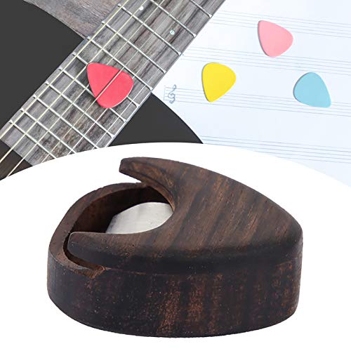 Plectrumhouder Plectrumhouder Rosewood Premium Rosewood Plectrum Box Heart Shaped Pick Box lijmdoos voor standaard Plectrum, #785 3