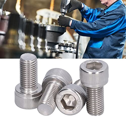 4 st M10 Hex Bolt Socket Cap Head Hex Socket Bolt A2 Roestvrij staal 1.25mm Fijne pitch Machine bevestigingsapparaat hardware(M10*20) 4