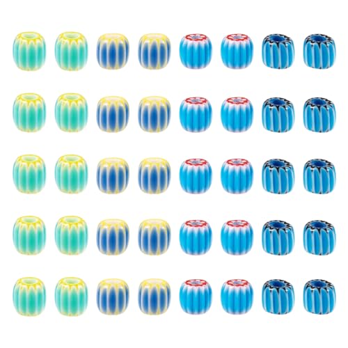 40 st. Kleurrijke Prickly Pear Lampwork kralen handgemaakt Nepalese kralen Kogelcactus Vorm Spacer Kralen voor DIY armband ketting sieraden maken