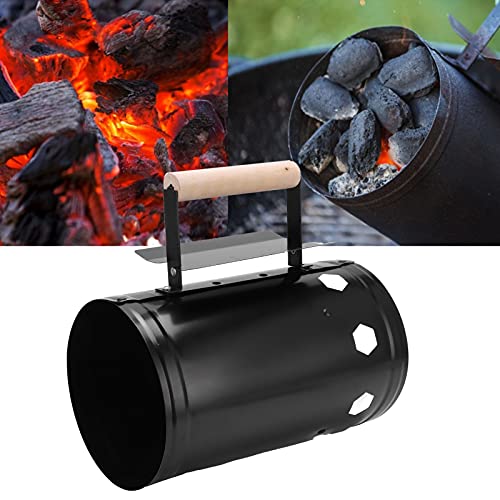 Charcoal Chimney BBQ Charcoal Barrel Charcoal Starter Chimney Starter voor Charcoal Grill Carbon Stove met handvat voor Charcoal Grill Barbeque 3