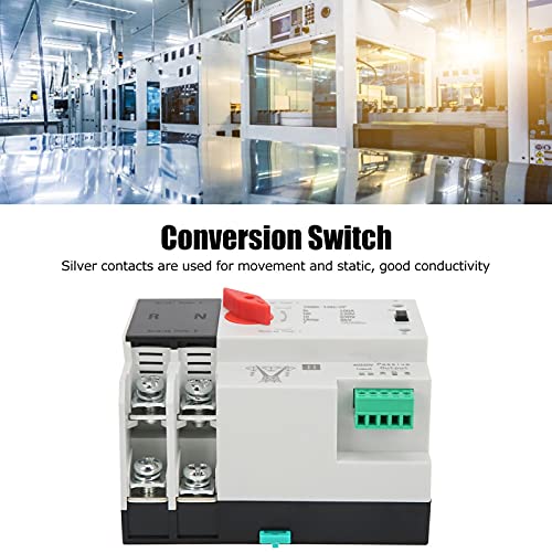 Dual Power Automatic Inverter Continuous 2 Way Controller ZGQ5-100/2P 220V elektrische selectieschakelaars 5