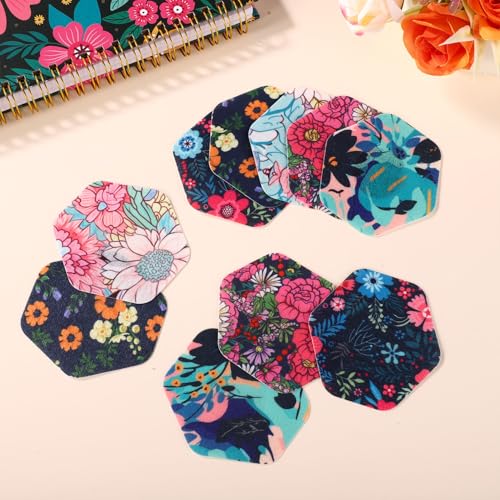 25 st Waterdichte lijm Patches voor Libre 2/3, CGM Sensor Covers Sweatproof en ademende Overpatches Sensor Sticker met Floral Pattern Compatibel met Libre 2 & 3 Accessoires 3