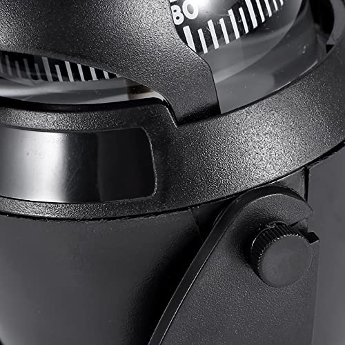 Kompas met LED-licht, elektronische kompas voor navigatie met zwaaikompas, hoge precisie Professional voor auto, boot (zwart) 5