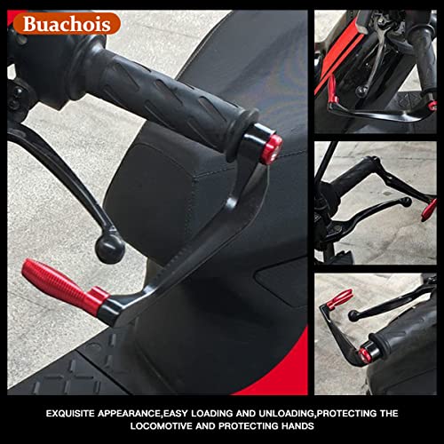 22mm/7/8 inch Universal Motorcycle Handlebar Brake Protector Clutch Lever Guard CNC Aluminium Legering voor Motocross Motorfiets Off-Road Fiets in 5 kleuren(rood) 4