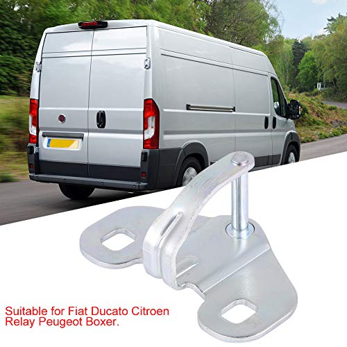 Bottom Deur Catch 1369006080 1345736080, Metal Rear Bottom Bottom Deur Catch Striker Lower Keyboard voor Ducato 2006-2014 Bereik (Zilver)