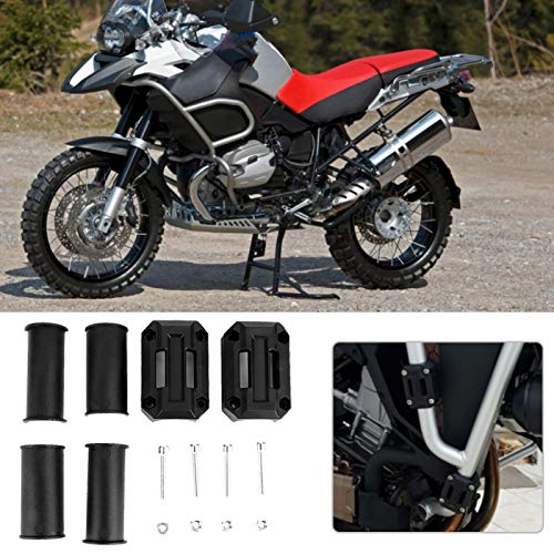Universal Motorcycle Bumper Decoratieve blokken, 2 Paar Motorfiets motor bescherming Bumper Block Protection Decor 22/25/28mm Fit voor R1200GS R1150GS