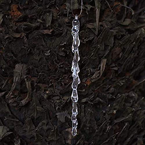 Kerstboom decoraties Icicle hangers, 25 stuks, Acryl Iccles, Decoratie voor kerstboom