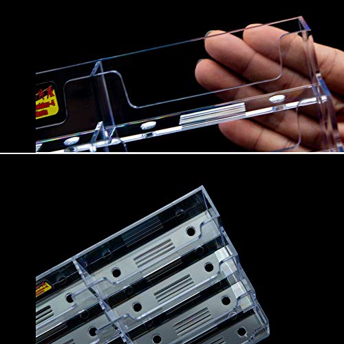 Business Card houder Plastic Card Stand Organisator Duidelijke Kaarthouder Weergave Desktop Clear Business Card Stands Countertop voor Office 4