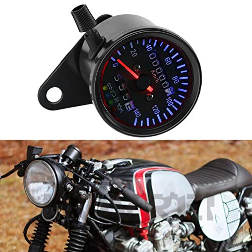 Odometer snelheidsmeter Tachymeter Universele M,1986 motorfiets snelheidsmeter cafe racer snelheidsmeter mph cafe cb550 macanische meter contachilometri kit woord 5