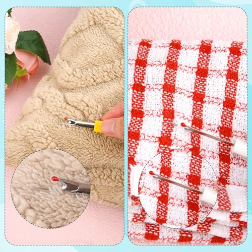 12 Stuks koord gids, flexibele Plastic koord naalden met Pull Clip DIY Garens Naaigereedschappen voor Easy Hoodies Jassen & broek 4