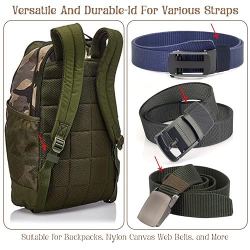 15PCS Belt Loop Keeper voor Duty Belt, Elastische Nylon Belts Keepers Strap Organizers Rugzak Loops Stay Holder Remainer Strap voor 1.5" brede politie, officier en tactische riemen 5