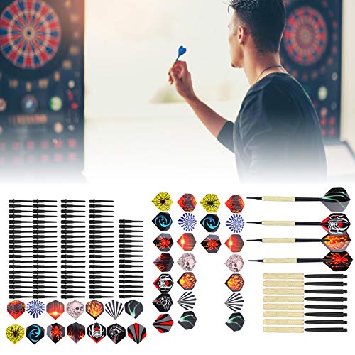Darts Darts Vluchten Darts Shaft Darts Tips Veiligheid Dartboard set Veiligheid Darts instellen van zachte tip-darts Kit Soft Type Darts Duurzame Soft Tip Darts ingesteld voor Party Game Kids 3