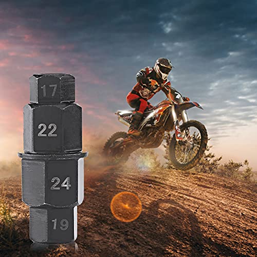 17 19 22 24mm Hex Achterwiel Motorfiets Sleuteladapter Asgereedschappen
