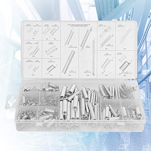 200Pcs/Set 20 Maten Verbinding, Torsie Spring Trek uit Compressie Veren Assortiment Metaal Veren Kit met Doos 5