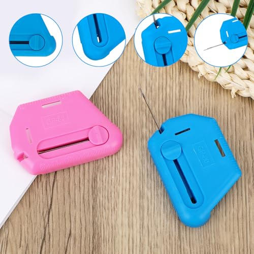 2 sts 2-in-1 verstelbare naadgids met ingebouwde draad van de naad, veelhoekige magnetische multifunctionele zoomgids met schaalverdeling Universele naaiaccessoires en toebehoren 4