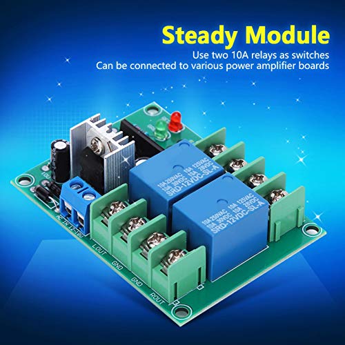 Speaker bescherming module, luidspreker bescherming circuit plaat Tweekanaals inschakelvertragingscomponent 10A DC12-18V 3