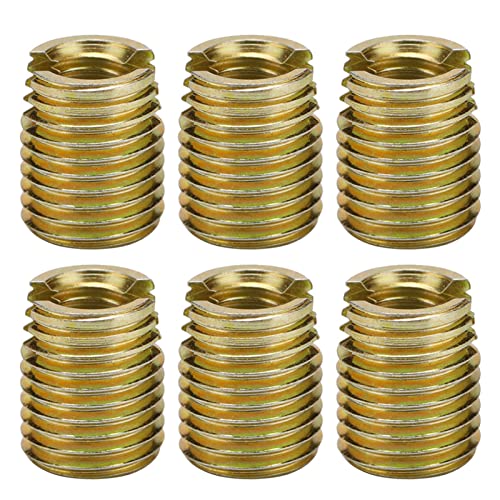 20st Zelftappende draad invoegen, 302 Carbon Steel, Gegalvaniseerd Geslotte Schroef Socket, Schroef Reparatie Accessoires, voor Draad Reparatie (InnerM3 * 0,5 OuterM5 * 0,5 Lengte6mm) 4