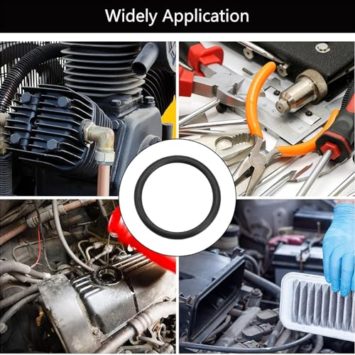 Verpakking van 10 Nitril Rubber O-ringen, 15mm Buitendiameter, 9mm Binnendiameter, 3mm Breed, Rubber Wagers, Spacers, O-ringen, Seal Kit, Metrisch zegel 5