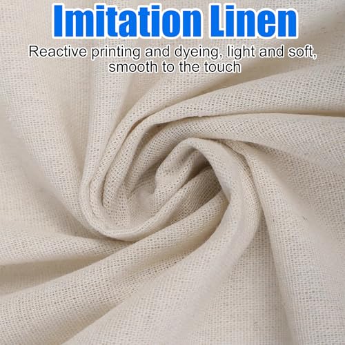 Verpakking van 4 borduurwerk stof, 50 x 50 cm, kruissteek stof, kan worden gesneden op maat, geen pilling, zachte en comfortabele Aida stof voor naaien, borduurwerk, tafelkleden, kussenhoezen en andere DIY ambachten 4