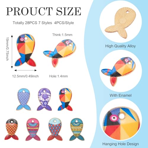 Mooie Emaille hangers Bloemen Ladybug vlinder drakenvlieg Dang Charm voor doe-het-zelf armband ketting sieraden ambachten maken 4