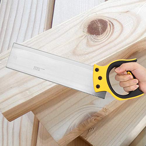 Futihing Mitre Zag met Guide, 12 Inch ABS Plastic Hoek Clamp Miter Box met 14 Inch Achterzaag voor Houtbewerking 5