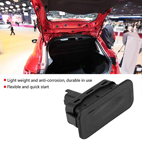 Achterklepschakelaar 8200076256 Plastic Tailgate Switch Deuropener voor Megane Clio Captur Scenic (zwart) 4