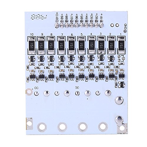 10S 36V 40A Li-ion Battery Protection Board PCB voor ternaire kobaltzuurbatterijen met balans, stabiel Diverse beschermende functies voor het opladen en lossen