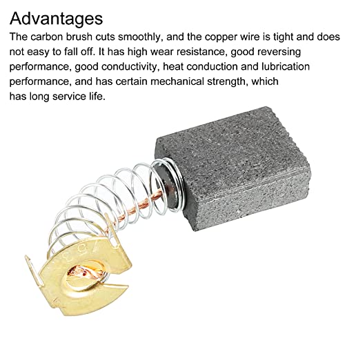 Carbon Penselen 16x13x6mm voor elektrische motoren Power Tool Hoek slijper tafelzaag reserveonderdelen, 4 Pack 4