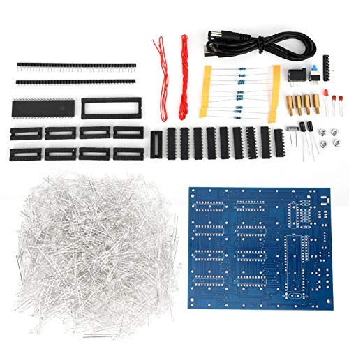 8x8x8 3D Led Cube DIY Kit Luminous Cube Programmable LED Spectrum Kit voor handgemaakte Electronics Fans