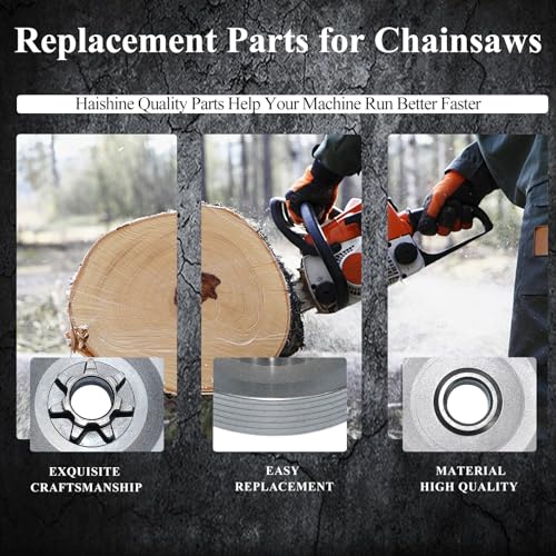 375-7T Clutch Bell Drive Rail Sprocket Drum Snail Transmission Voor Chinese kettingzaag 4500 45cc 5200 52cc 5800 58cc Zagen Delen 4