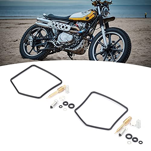 Carburator Overhaul Kit, 2 Sets Motor Carburator Reparatie Reparatie Kit Vervanging voor KZ440 A LTD Belt 1980-1983 Carburator Onderdelen