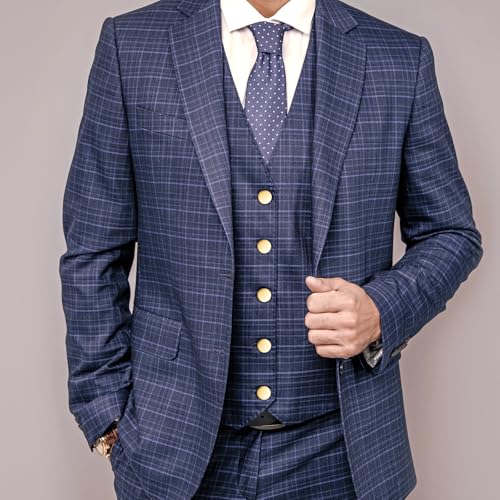 24 Stuks Metal Flat Gold Buttons - 10mm 15mm 20mm 25mm Jeans Buttons - Ronde Gevormde Knoppen voor Overhemd, Suit, Pants en Jassen