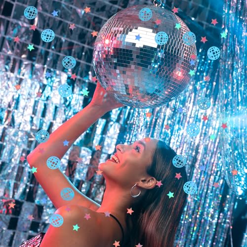 200 Stukken Star Disco Tabel Confetti Glitter Discobal Tafel Confetti Disco Party Decoratie voor 70s 80s Hippie Engagement Verjaardag Feest Favoreert Accessoires 5