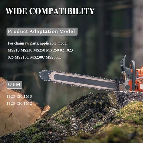 MS250 luchtfilter voorkettingzaag Stihl MS 250 025 021 022 MS210 MS230 MS250 reserveonderdeel 1123 120 1613, 1123 120 1612, incl. bougie 3