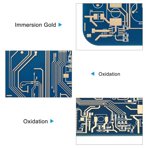 1st Onderzetters, PCB onderzetters PCB Board Coasters FR-4 Drink Bar Onderzetters voor Dranken Koffie Tafel Bar Cadeaus Jongen-vrienden Mannen, Blauw 3