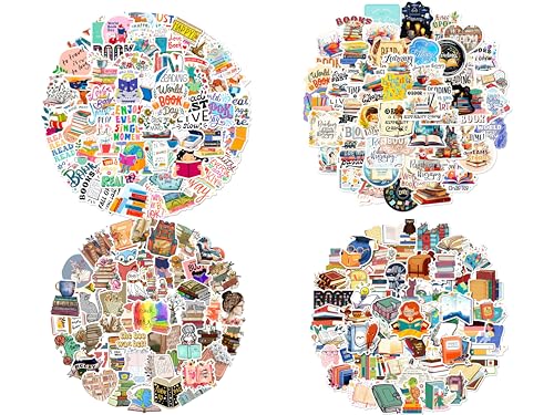 Lezen Sticker Set Kinderen Tieners 200st Waterdicht lezen Vinyl Decals Laptop Skateboard Kofferhelm Autofiets Mobiele telefoon motorfiets Scrapbook Dagboek Mugs