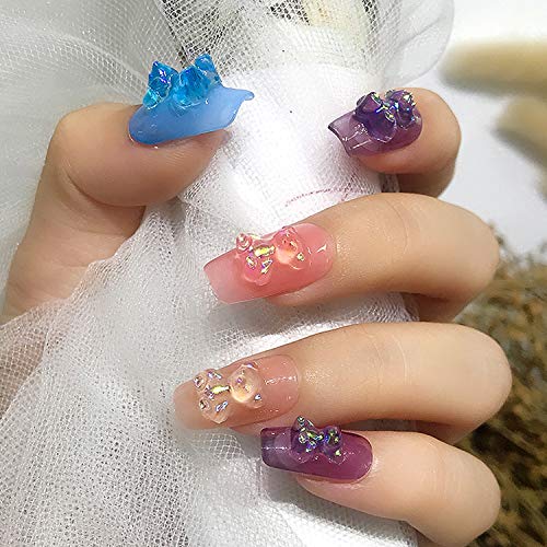 10 Vellen / 240 stuks Dubbelzijdige Nagellijm Tabs, Waterdicht Ademende Jelly Zelfklevende Tab Lijm Sticker voor nep Nagels 5