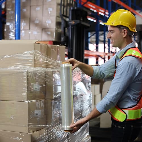 2 Inch Shrink Wrap Handvat, 4 st Stretch Wrap Dispenser Stretch Film Dispenser Plastic Hand voor Meubels Wrapping Moving Packaging 5