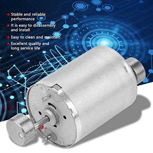 DC 12V dubbele as DC Vibrerende Motor, High Torque elektrische trillingsmotor met 2 excentrische draaiwielen, lengte 31m m 4