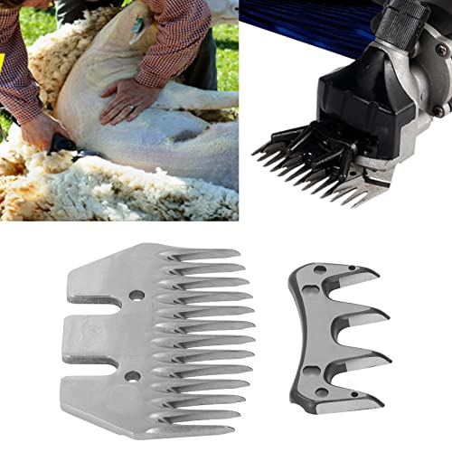 13 Tanden Schapenschaar Vervanging Messen, Professionele Carbide Clipper Messen voor paarden Paarden Geiten Pony Rundvee