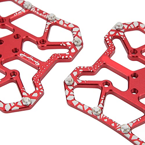 1 paar brede platform pedalen voor mountainbikes, aluminium klik pedaaladapters voor fietsen, zelfremschijfpedalen voor SPD en Keo Road Bike Systems, SPD Mountainbike systemen 4