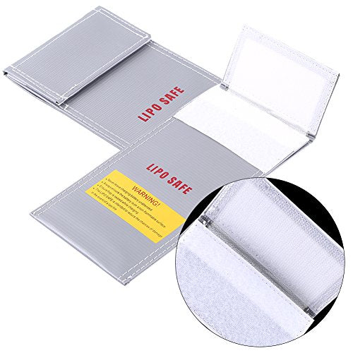 RC Batterietasche,Lippo Batterie feuerfeste explosiesssichere Sicherheitsschutz Taschen Ladesack Beutel Schutz 3