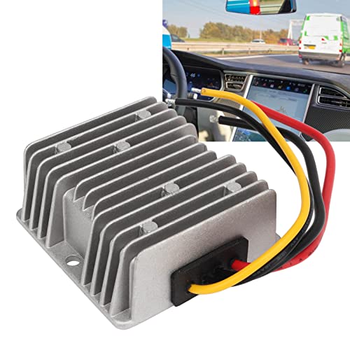 Omvormer Voltage Regulator 9-40V DC naar 24V IP68W Winkelwagen Voltage Converter Reducer Auto Voltage Converter Reducer Converter Voltage Regulator Watte 4